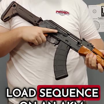 Carter shows proper AK load sequence