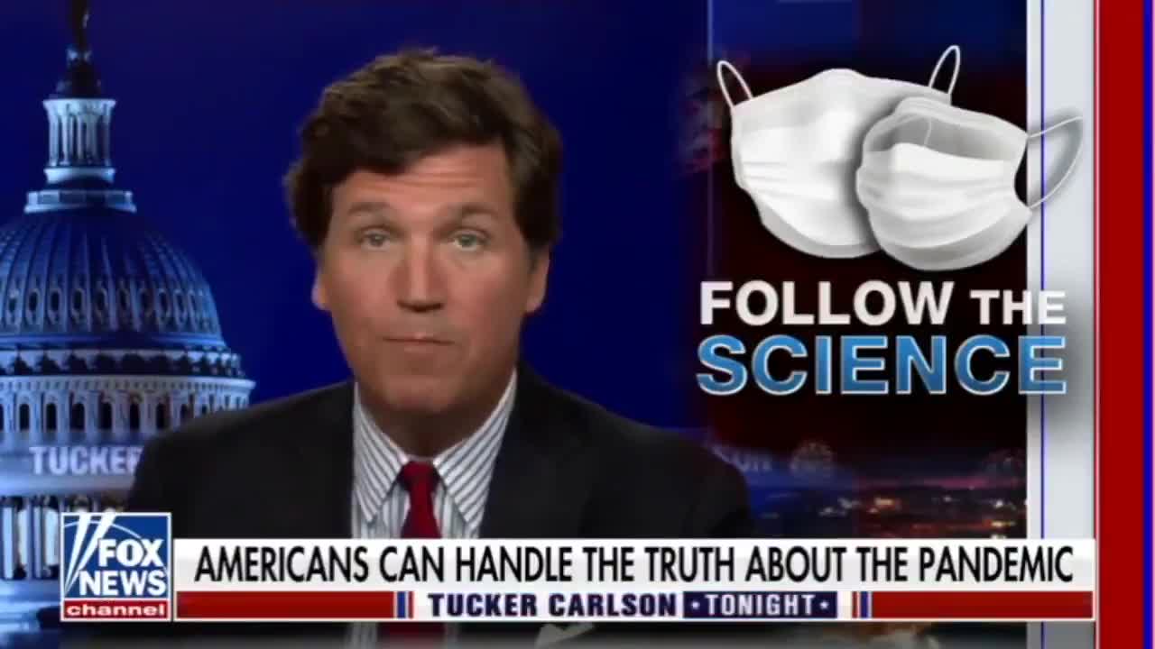 Tucker Carlson on how 'Lord' Fauci pretending he knows everything.