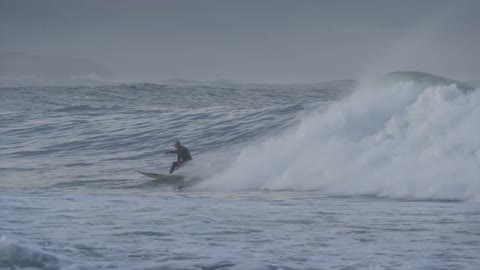 A man skating on water