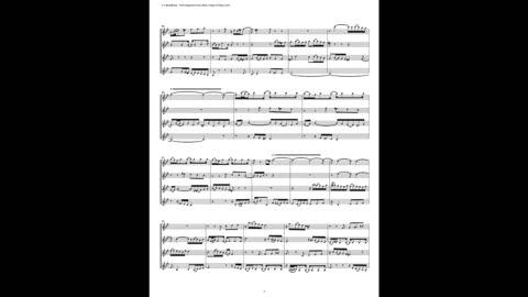 J.S. Bach - Well-Tempered Clavier: Part 1 - Fugue 15 (Clarinet Quartet)