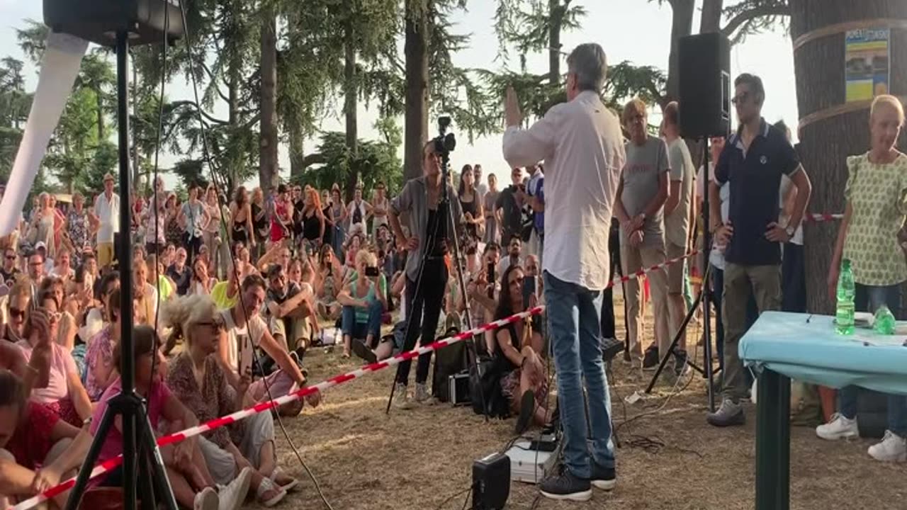 Intervento Mariano Amici medico a Firenze il 24 luglio 2021