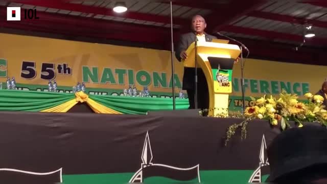 WATCH: ANC President Cyril Ramaphosa Closes ANC's 55th Elective Conference