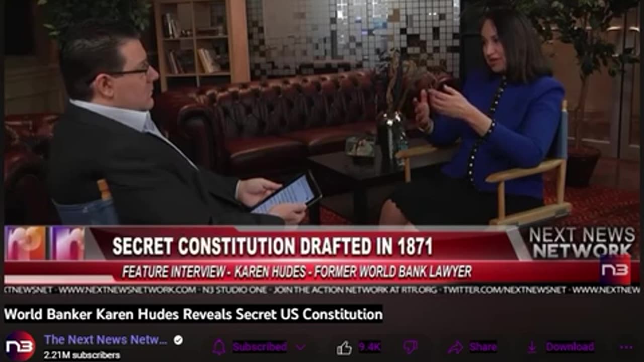 Karen Hudes reveals Secret 1871 US Constitution