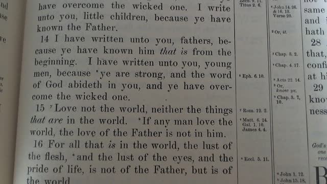 In the World but not of the World