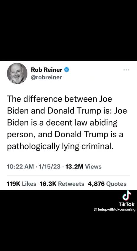 The Difference in Biden and Trump