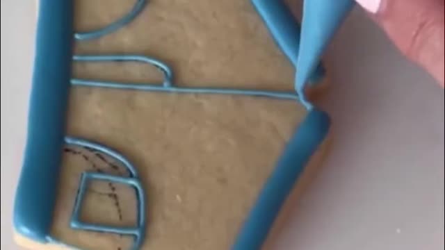 Jean shorts -cookies!