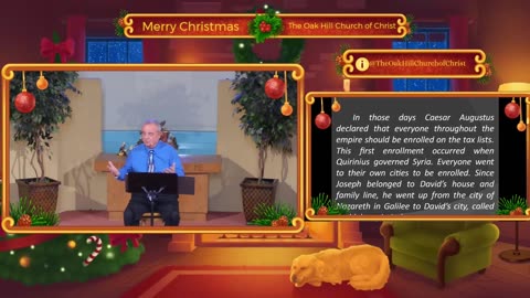 Oak Hill Church of Christ 12-15-24 Message: "Majesty In The Mundane"