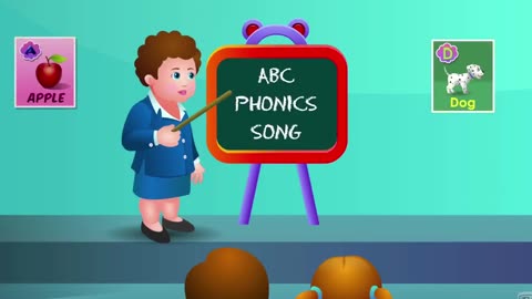 A for Apple for children | phonic song|