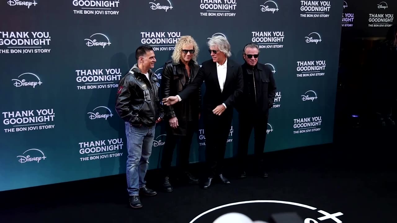 Bon Jovi premieres their new docuseries in London