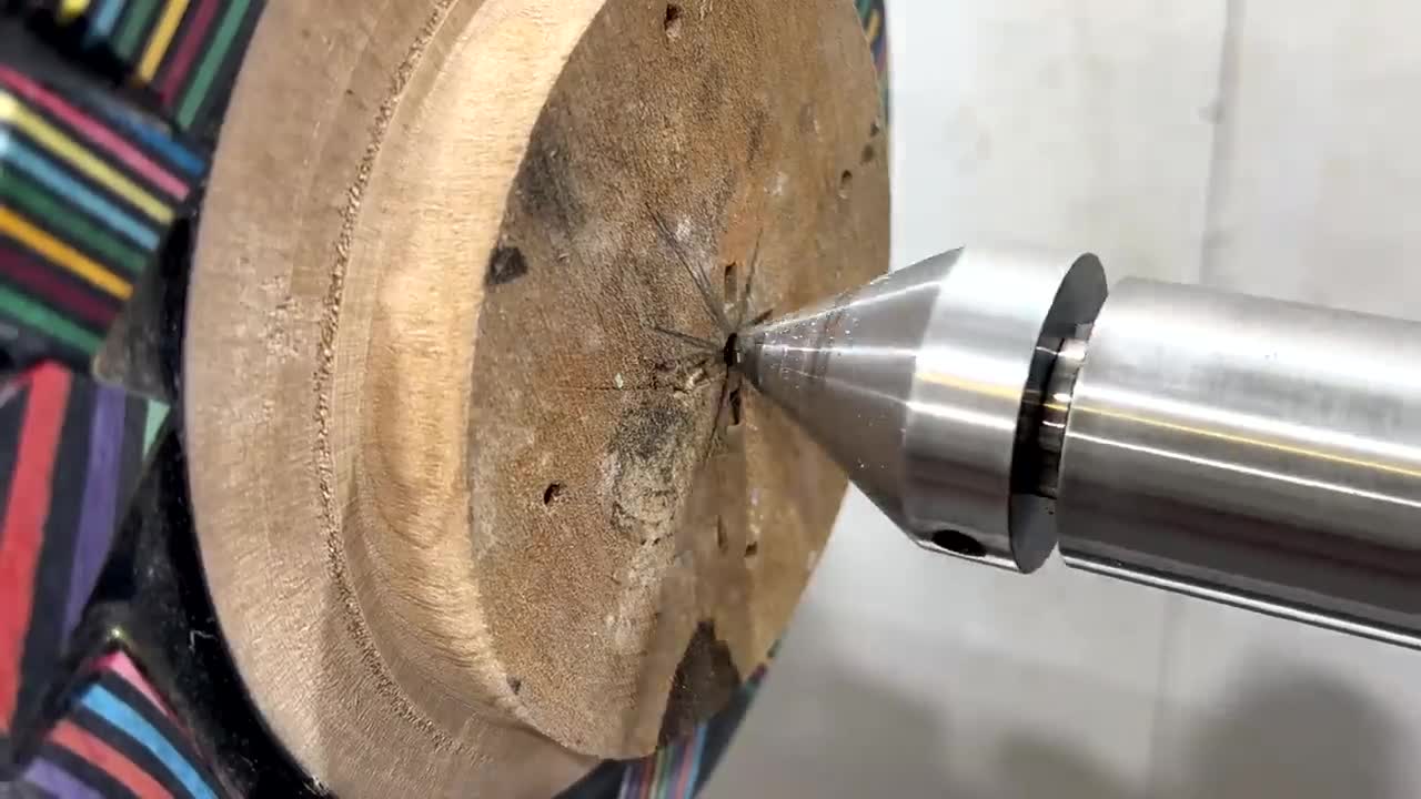 Woodturning - Woodless Woodturning // A Brilliant Idea For Paper & Resin !!10