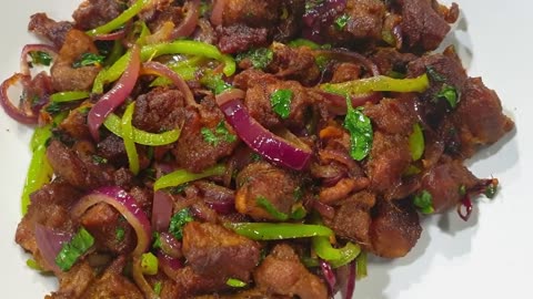 How To Make Delicious Dry Fried Goat Meat __ Mbuzi Dry Fry Recipe.