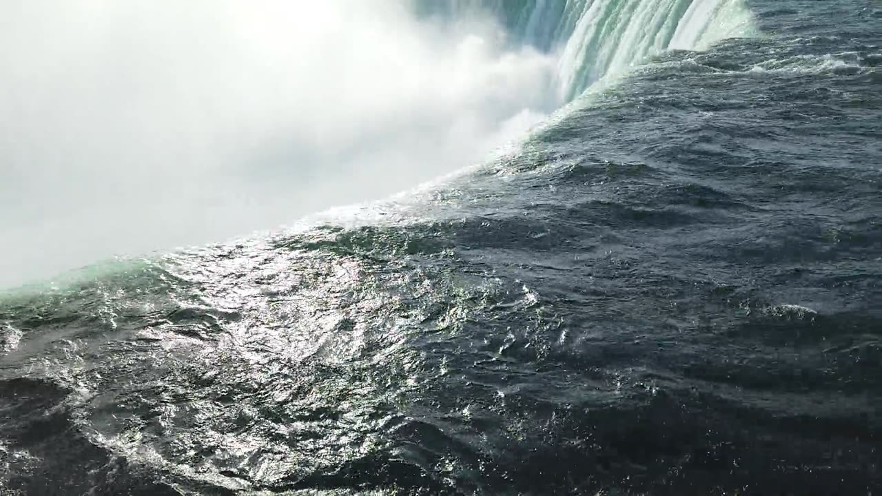 OMG, Niagara Falls - Look at the way Water falls from Top