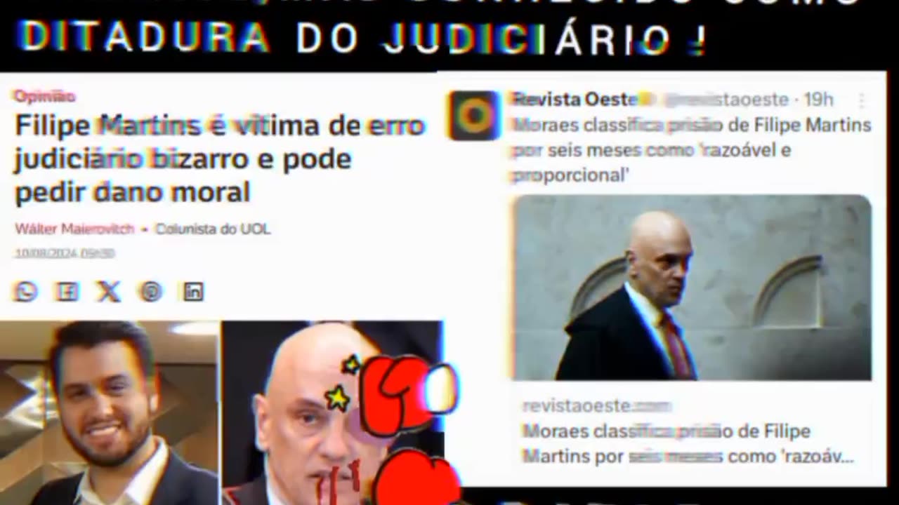 O DITADOR: DITADURA JURÍDICA O CASO FELIPE MARTINS