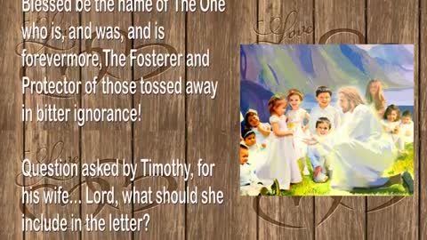 I am the Protector of Those tossed away in bitter Ignorance 🎺 Trumpet Call of God