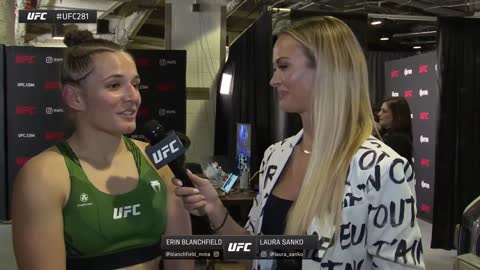 Erin Blanchfield_ 'I Just Want to Get Into the Top 10' _ UFC 281 Quick Hits w_ Laura Sanko