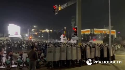 The video was filmed about an hour ago, but due to interruptions in the Internet, it was only