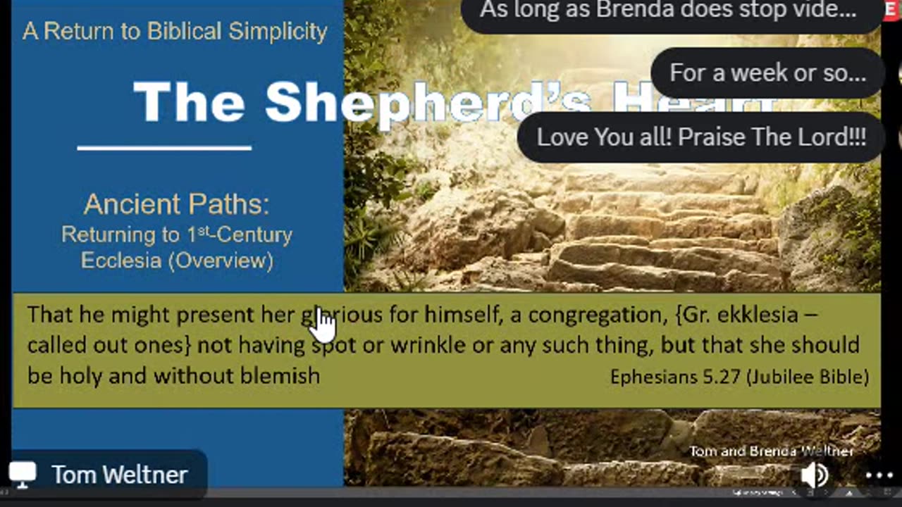 Shepherds Heart Fellowship - Ep49 - Ancient Paths Part 2