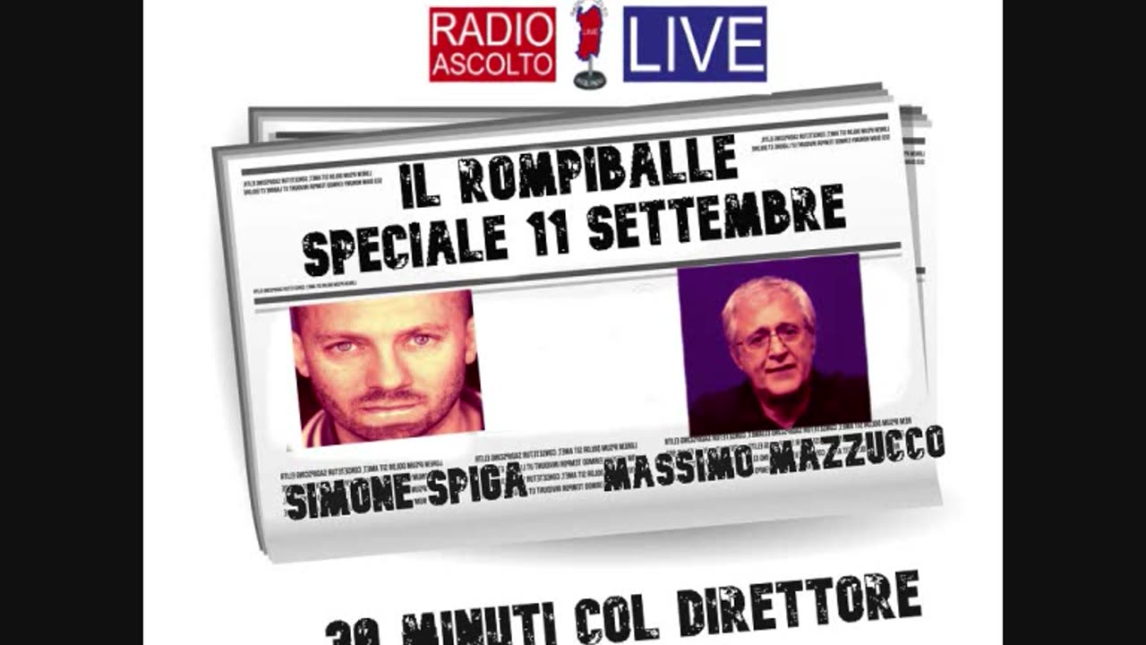 30 minuti col direttore e con Massimo Mazzucco- Speciale 11 Settembre
