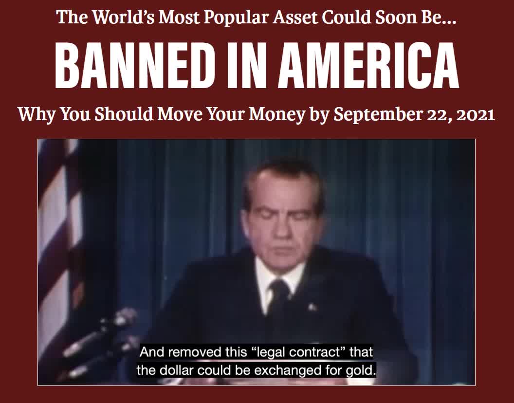 Cash Will Be Banned Why Move Your Money before September 22 2021