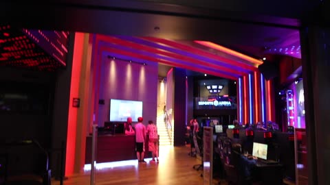 A tour of the ESPORTS ARENA at the Luxor in Las Vegas.