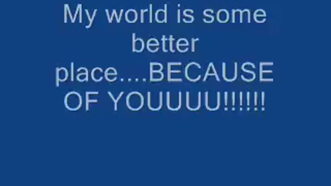 Celine Dion Because You Loved Me Lyrics
