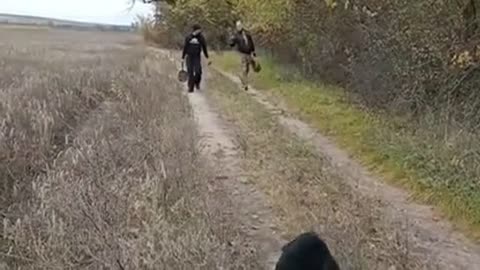 "The moment of truth!" Each anti-tank mine can be "with a surprise". And every time one stops bre