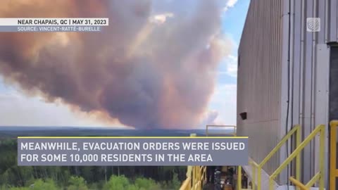 They’re burning Quebec now