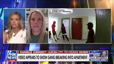 Terrifying video shows armed suspects in apartment complex