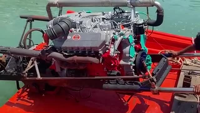 The working principle of the engine is used just right.