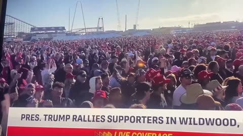 A sea of people