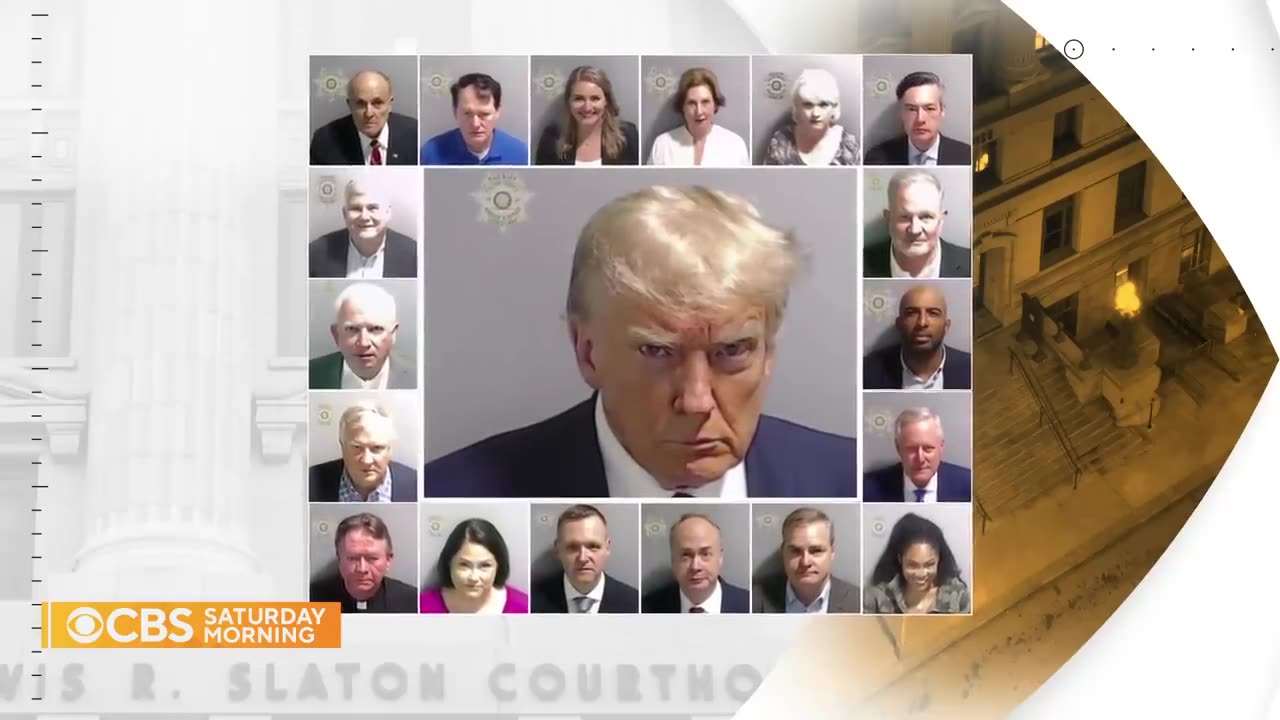 President Donald Trump surrendered