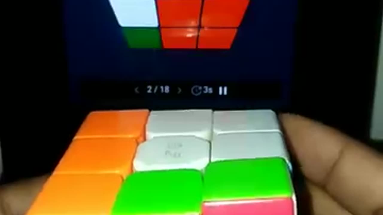 Learn some trick of rubixcube