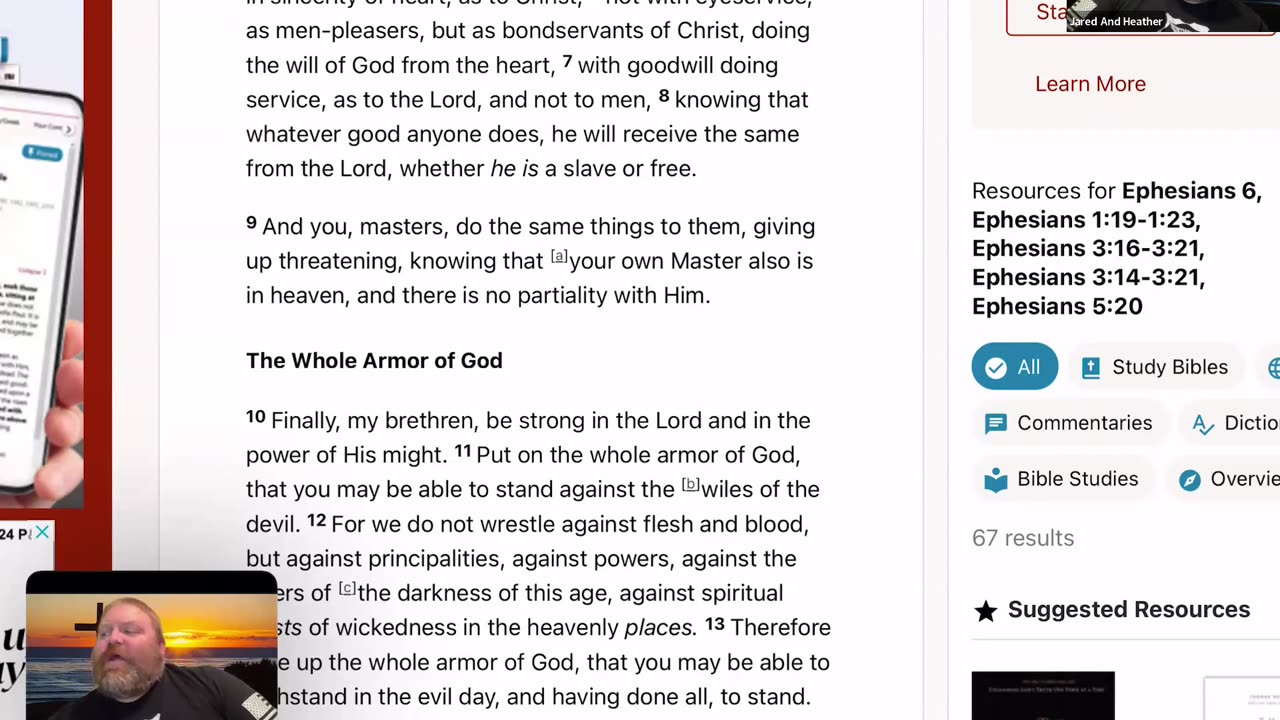 "The Armor of God: Strengthened in Christ" (Ephesians 6)