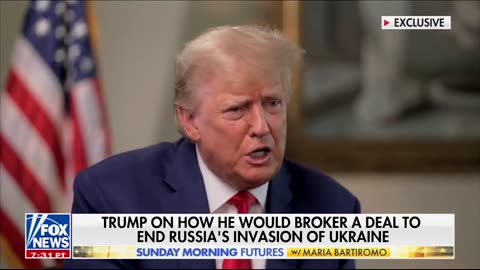 Trump Gives Detailed Plan Of How He Would End The War In Ukraine