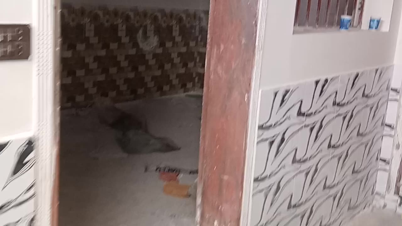 New under constructed house