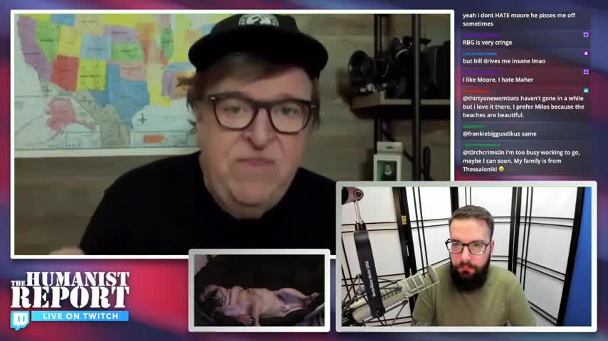 Michael Moore Predicts “Landslide” Victory for Democrats in November