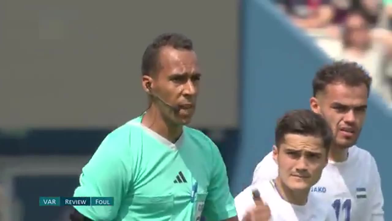Olympics Men’s Football - Uzbekistan vs Spain - Group C (Full Highlights 2024)