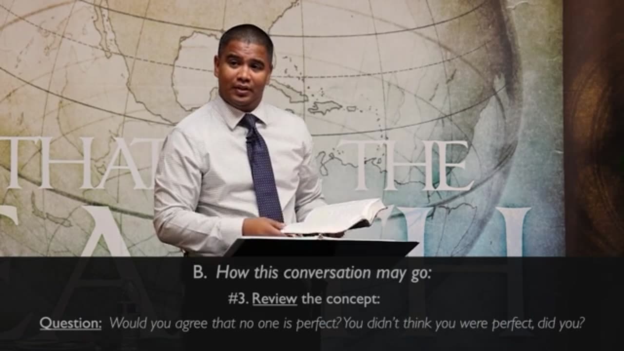 Gospel Presentation Seminar | We Are All Sinners | Pastor Roger Jimenez, Verity Baptist Church