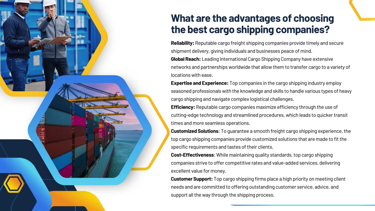 For hassle-free cargo shipping services, trust SLR Shipping