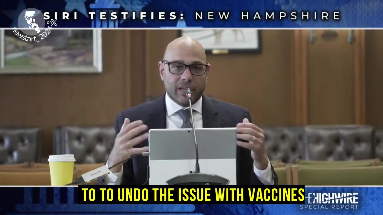 Aaron Siri: Saying anything about vaccines and autism makes you "anti-science"