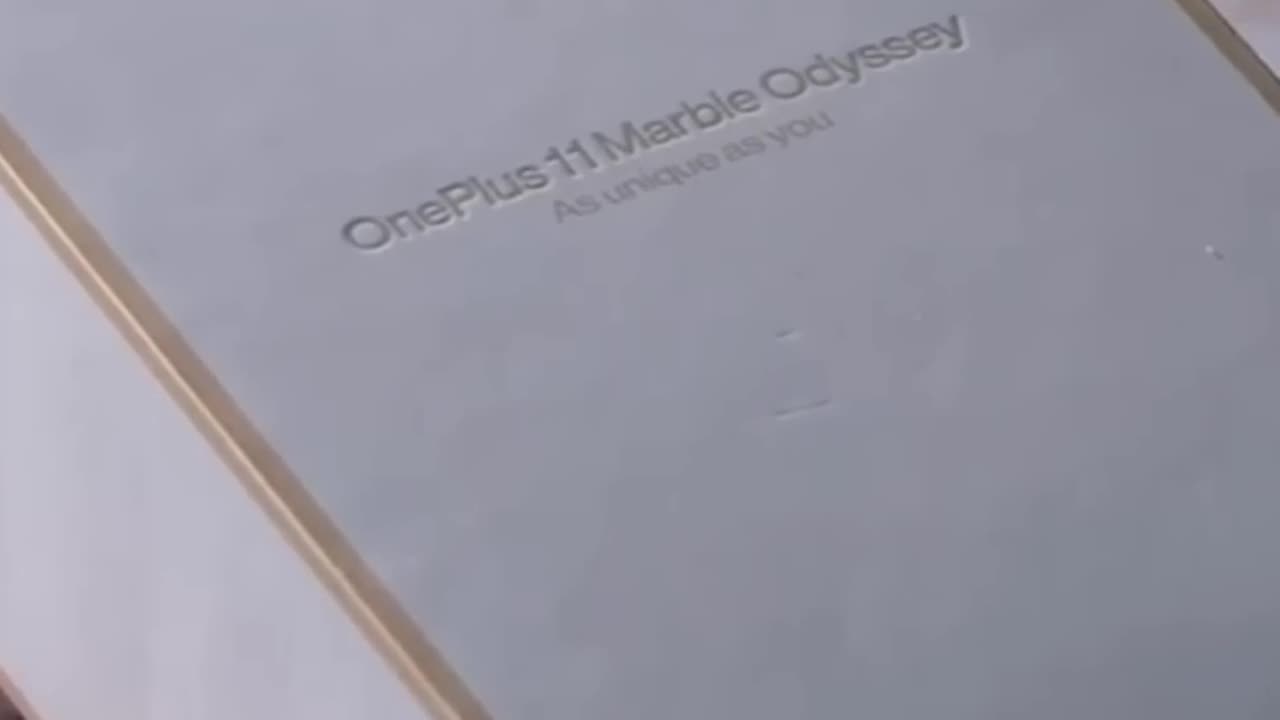 The special limited edition OnePlus 11 smartphone unboxing