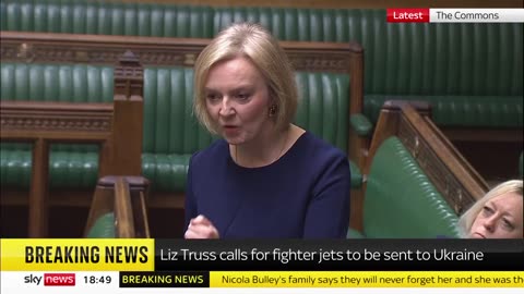 Liz Truss - ever the warmonger