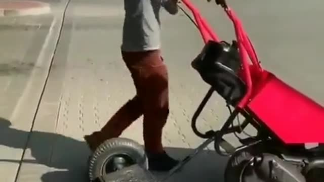 The wheelbarrow of the future, this is how it will work