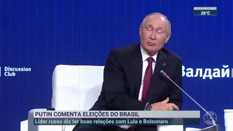 Putin fala sobre expectativas para as eleições no Brasil | SBT Brasil