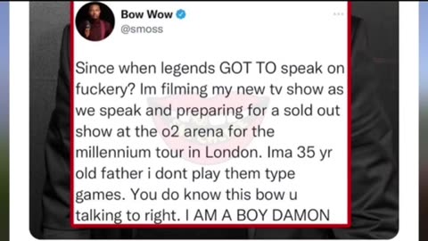 Bow wow And Orlando Beef