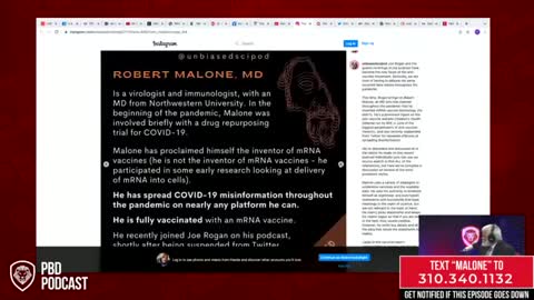 Why people try to silence Dr. Robert Malone