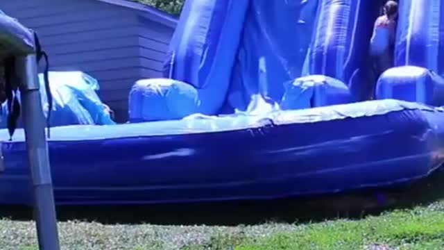 Water slide fail compilation.