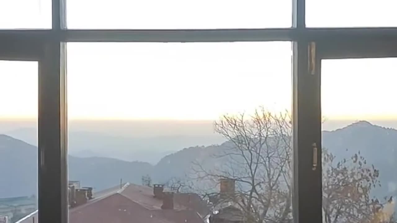 Sunset in shimla
