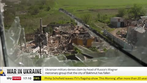 UKRAINE WAR: WAGNER GROUP CLAIMS FULL CONTROL OF BAKHMUT |