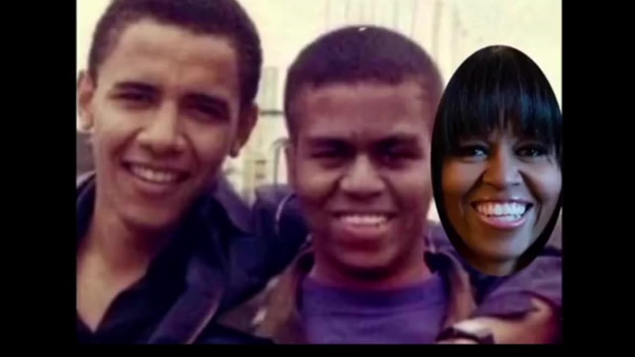 Obama Holding hands with my husband Michael